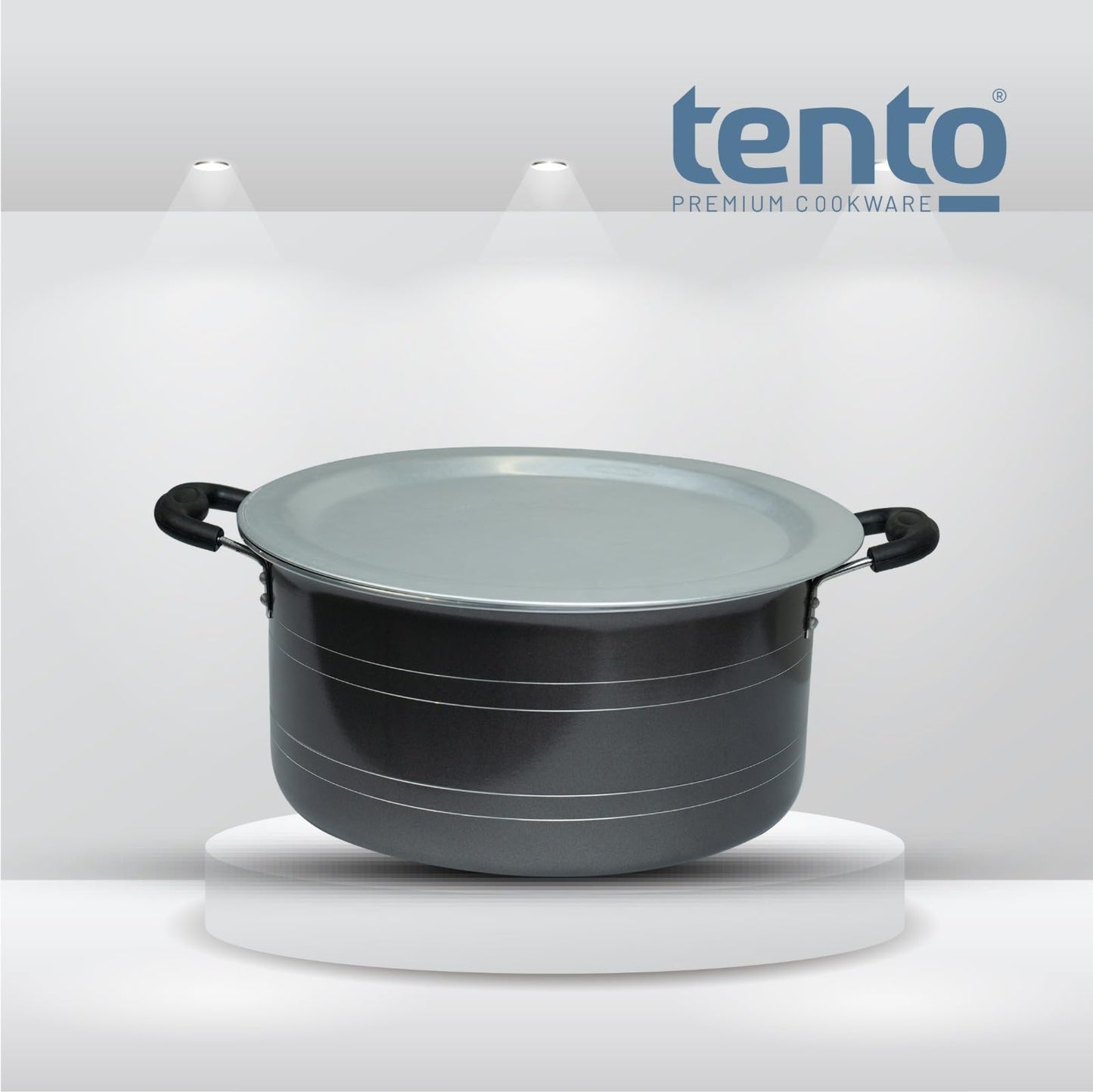 TENTONon-Stick Biriyani Pot 12 litres