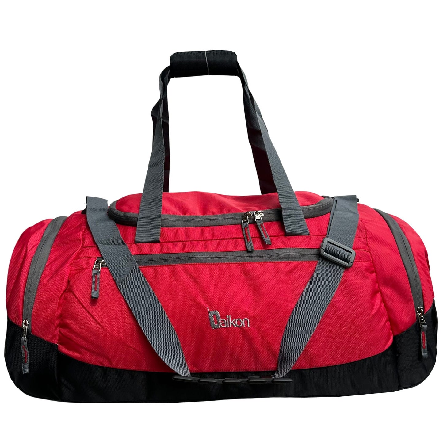 Daikon Sports Duffel Bag, 40L Capacity, Water-Resistant Polyester Peacock Blue