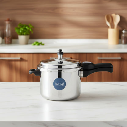 TENTO-3 -Litre- Outer Lid Aluminium Pressure Cooker