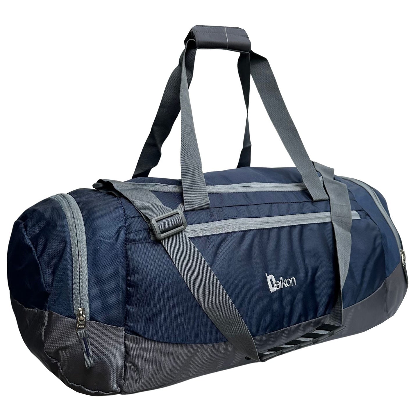 Daikon Sports Duffel Bag, 40L Capacity, Water-Resistant Polyester Peacock Blue